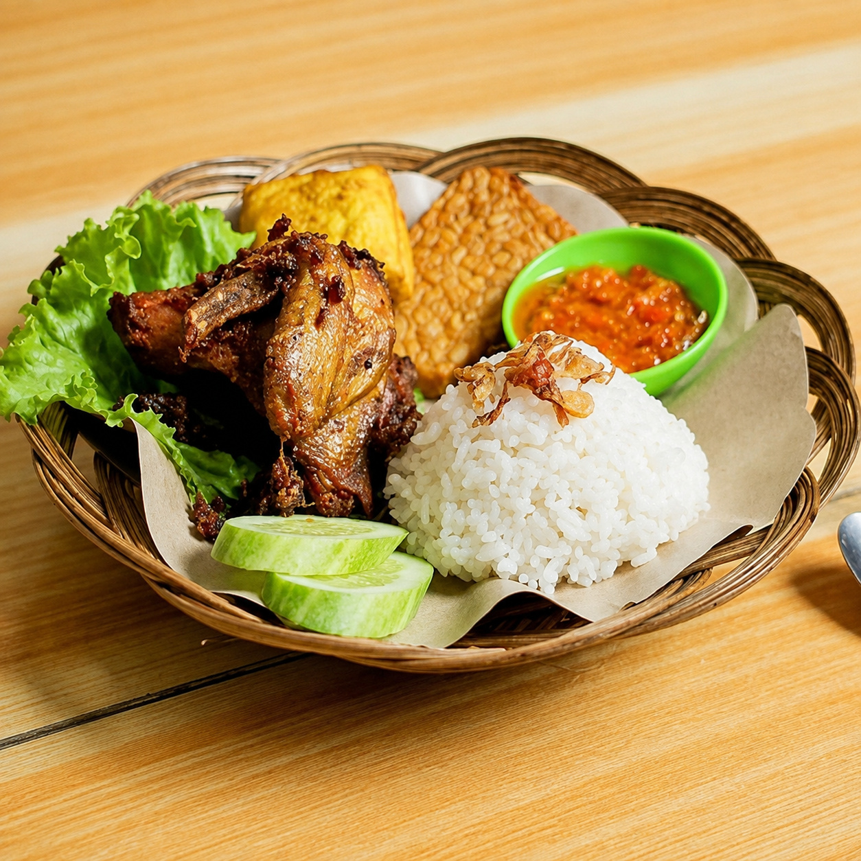 Paket Ayam (Goreng/Bakar)